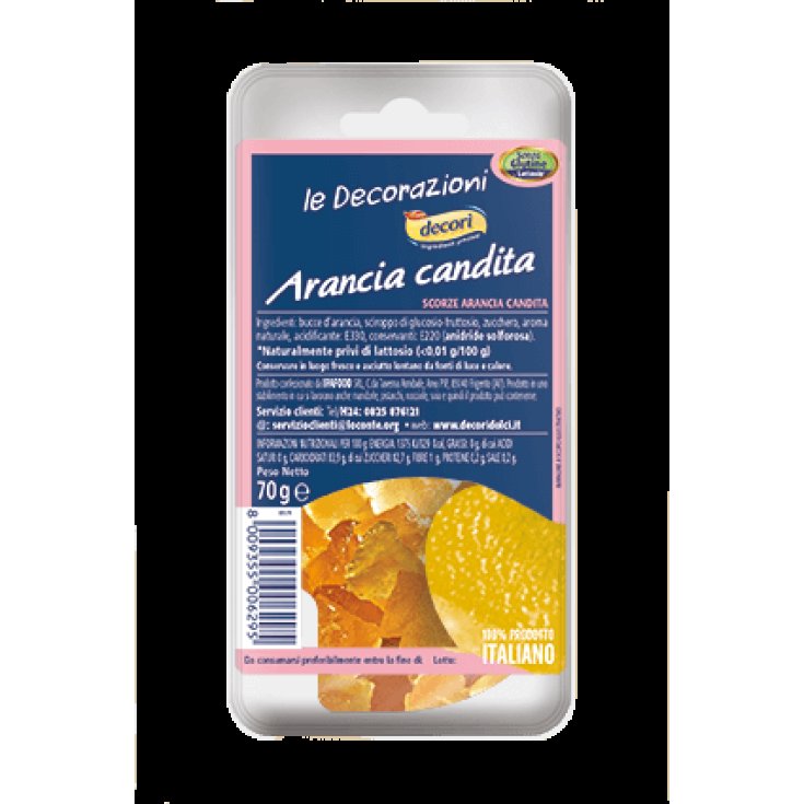 IPAFOOD I NARANJA CONFITADA 70G