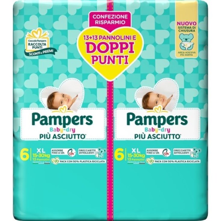 PAMPERS BD DUO CONTADOR DESCENSO XL26P