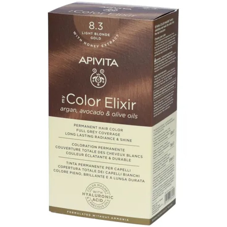 KIT DE COLORACIÓN DE CABELLO APIVITA N8 3/21