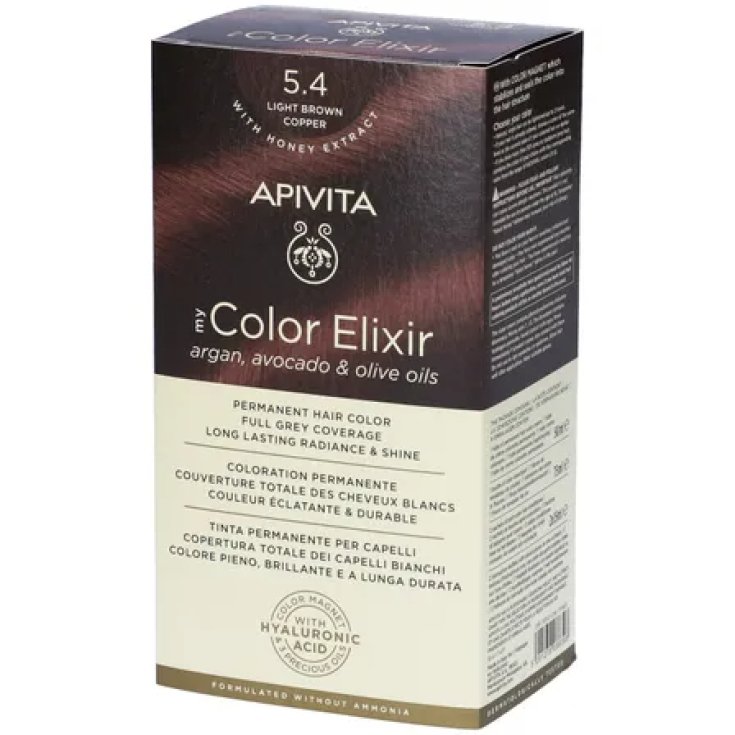 KIT DE COLOR DE CABELLO APIVITA5 4/20