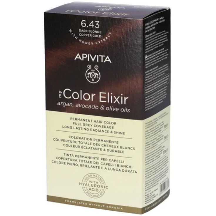 KIT DE COLORACIÓN DE CABELLO APIVITA6 43/20