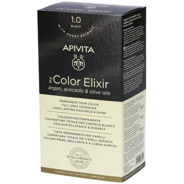 KIT DE COLORACIÓN DE CABELLO APIVITA N1 0/20