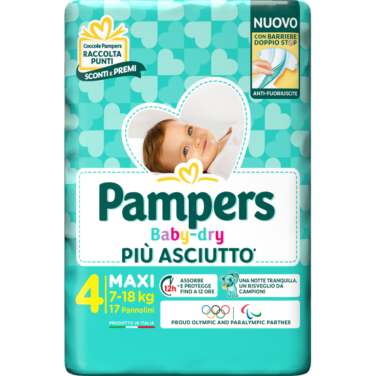 PAMPERS BD DOWNCOUNT MAXI 17UNDS