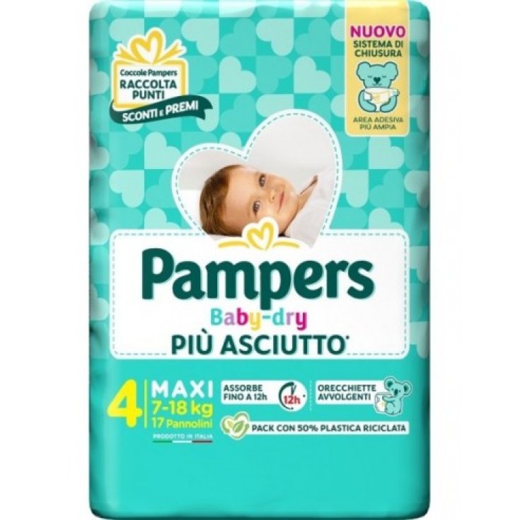 PAMPERS BD DOWNCOUNT MAXI 17UNDS