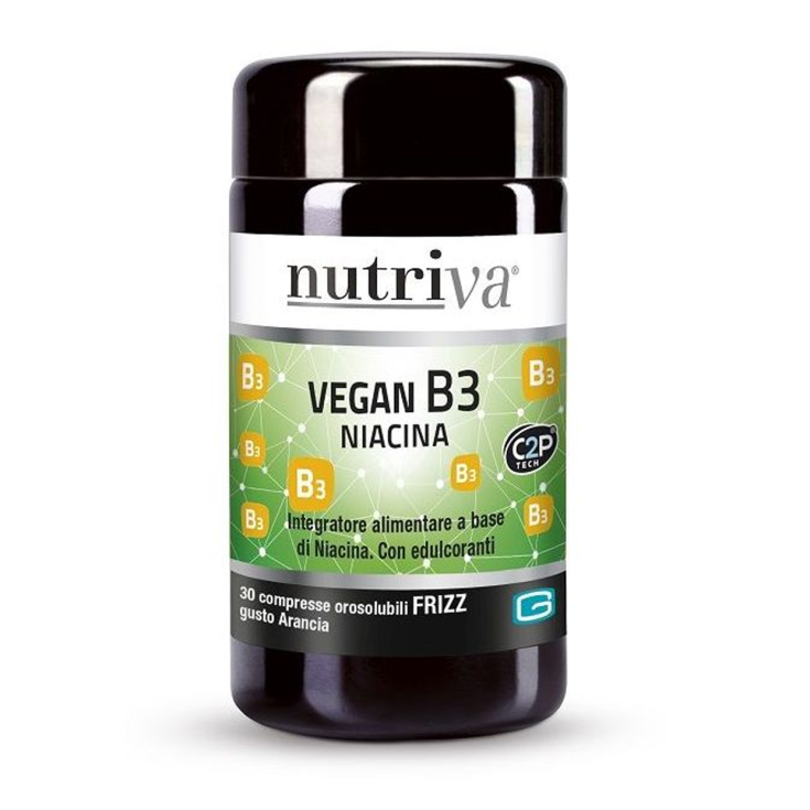 NUTRIVA VEGAN B3 FIZZ 30CPR