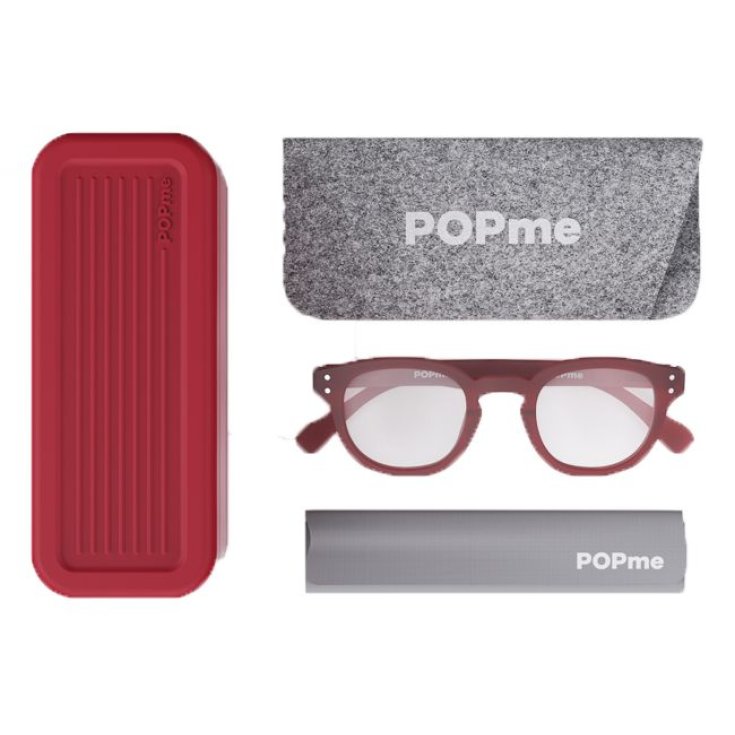 GAFAS POPME ROJO CEREZO +1,5