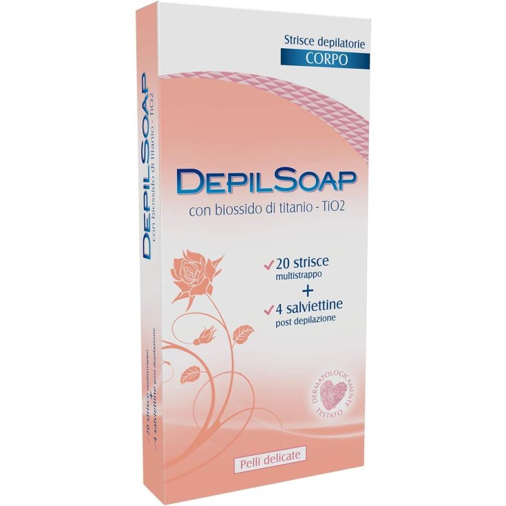 TIRAS CORPORAL DEPILSOAP DEL20P