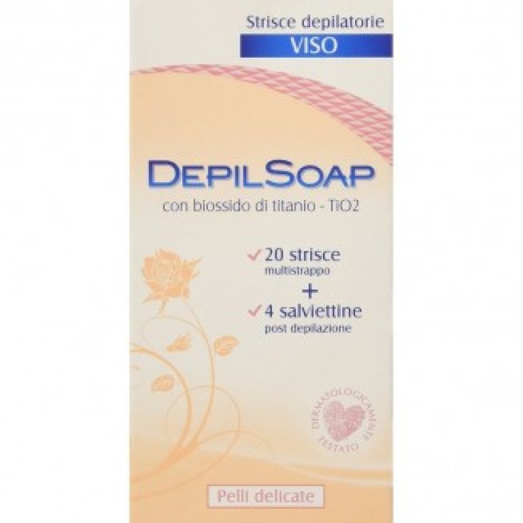 DEPILSOAP TIRAS FACIAL DE 20P