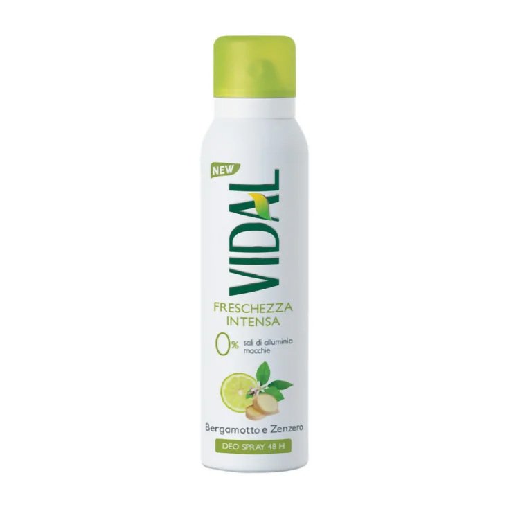 VIDAL DEO BERGAMOTA Y JENGIBRE 150