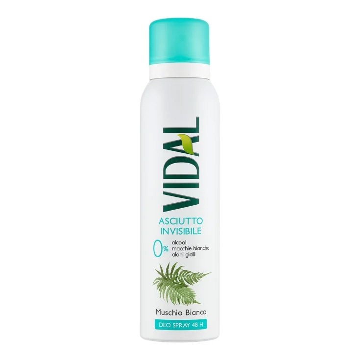 VIDAL DEO MUSK BLANCO 150 ML