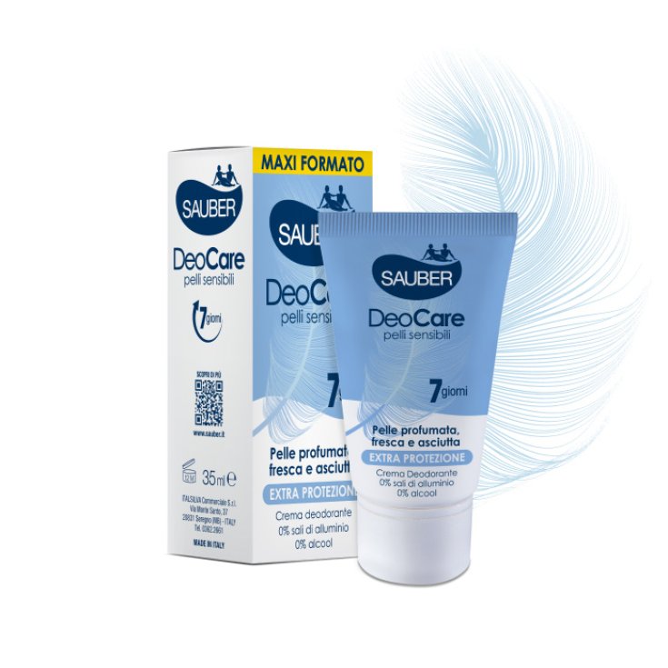 SAUBER DEO CREMA CUIDADO 35 ML