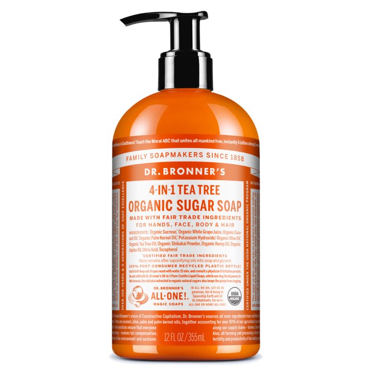 DR BRONNER'S ORG ÁRBOL DEL TÉ 355ML