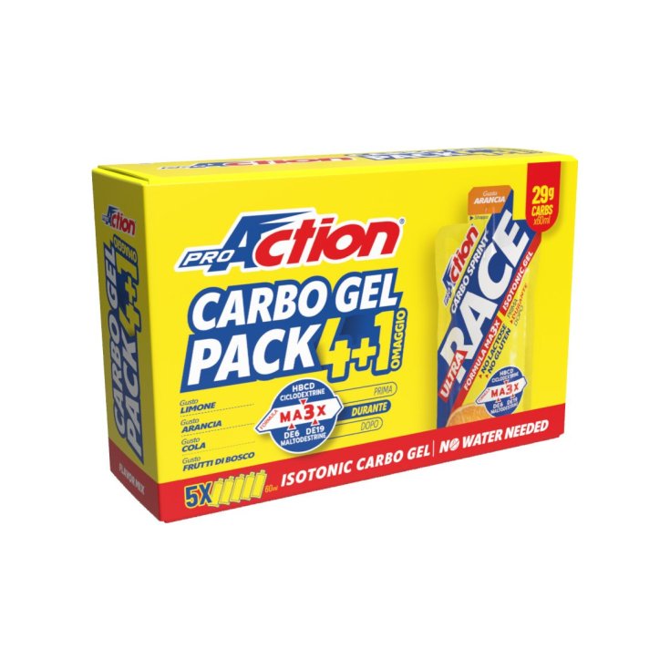 PROACCIÓN CARBO GEL PACK 4+1