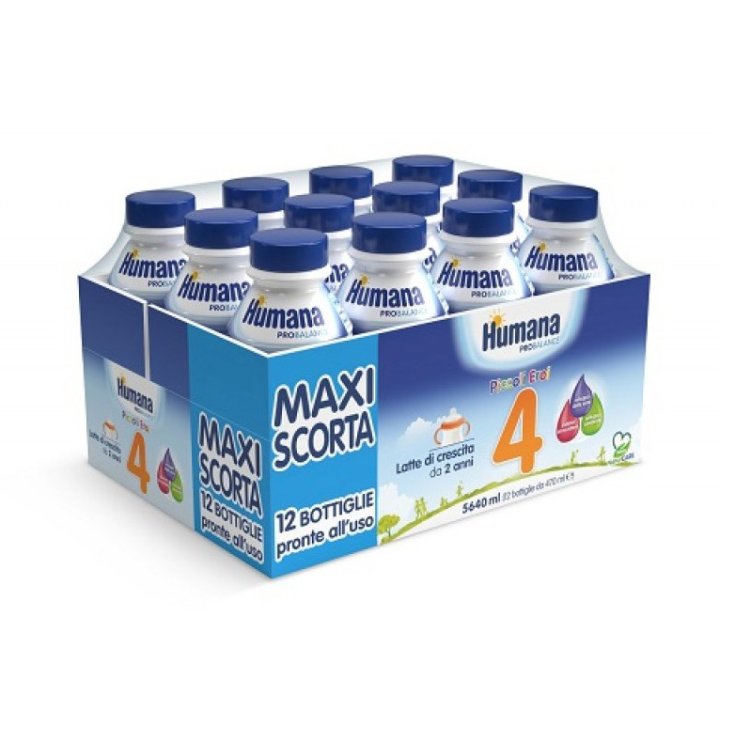 HUMANA 4 BOTELLA 12X470ML