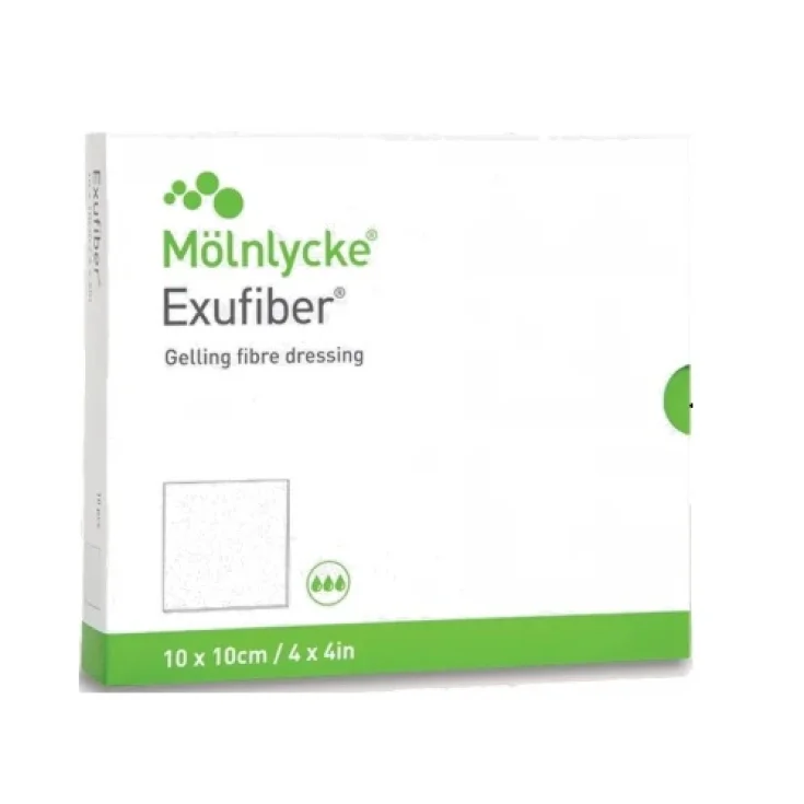 EXUFIBRA 10X10CM 10PZS