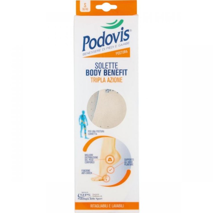 PLANTILLAS PODOVIS BODY BENEFIT L