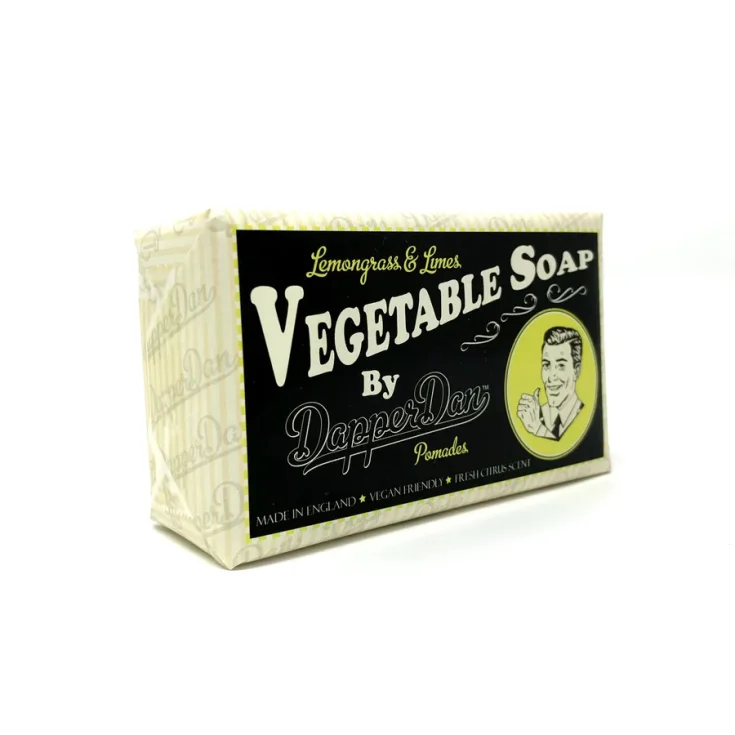JABÓN VEGETAL DE HIERBA DE LIMÓN Y LIMA 200G