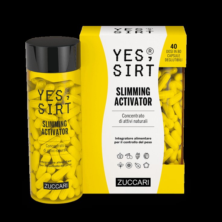 Yes Sirt Activador Adelgazante Zuccari 240 Cápsulas