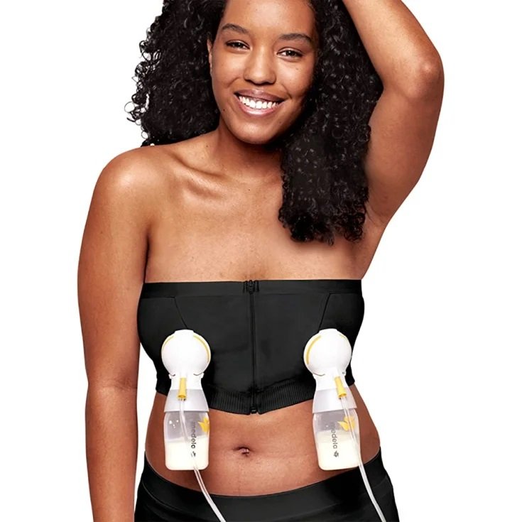 Bustier Hands-free™ Negro Talla XL Medela