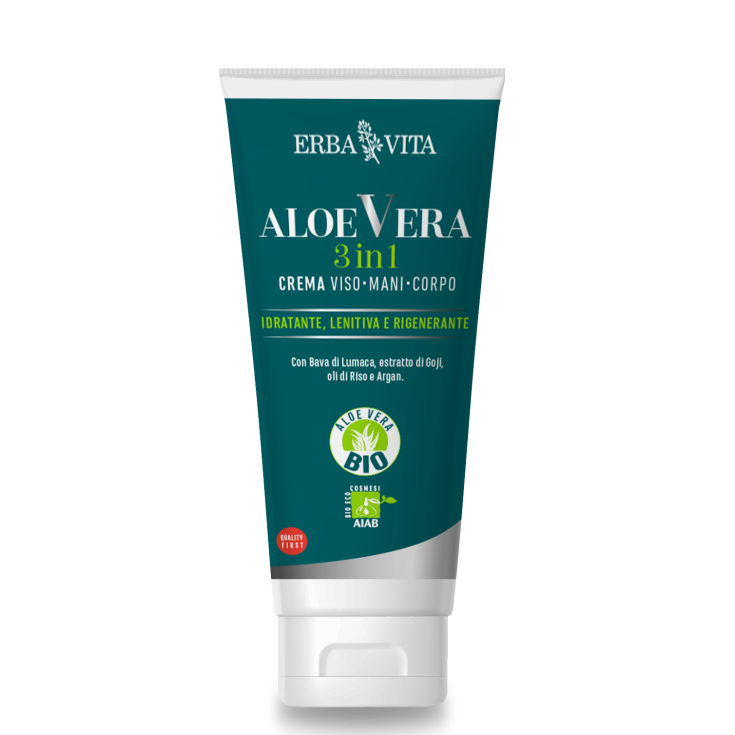 CREMA DE ALOE VERA 3 EN 1 AIAB BIO