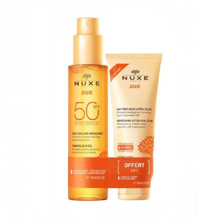 NUXE SUN OIL SPF50+LTT DESPUÉS