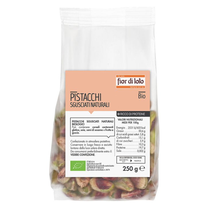 CÁSCARA DE PISTACHOS FLOR DE LOTO