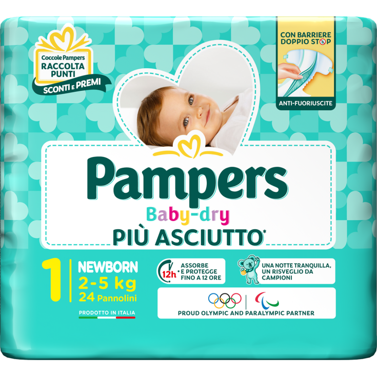PAMPERS BD RECIÉN NACIDO 24UNDS