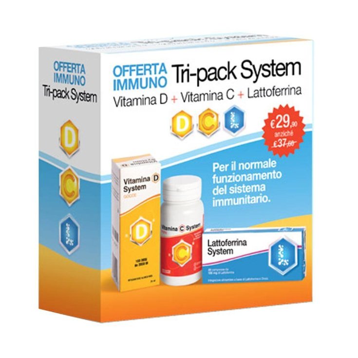 SISTEMA TRI-PACK VIT C/D LACTOF