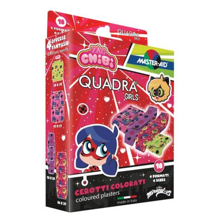 M-AID QUADRA CHICA LADY BUG 18P