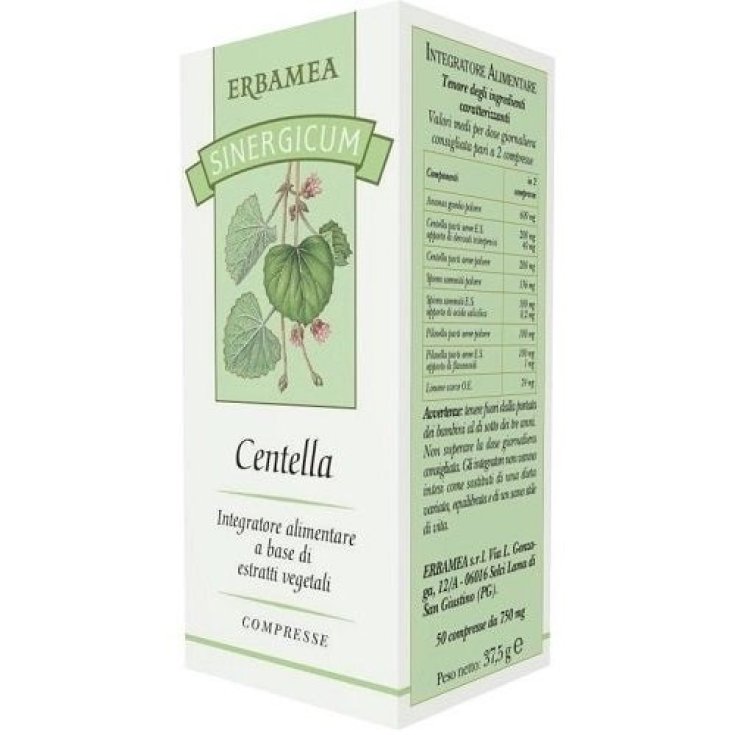 SYNERGICUM CENTELLA 50 Comprimidos