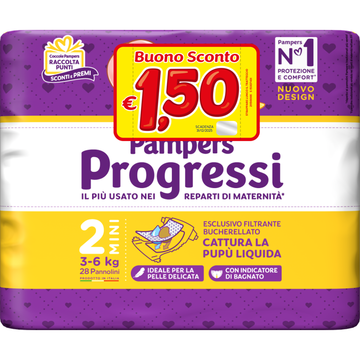 PAMPERS PROG MINI 28UNDS
