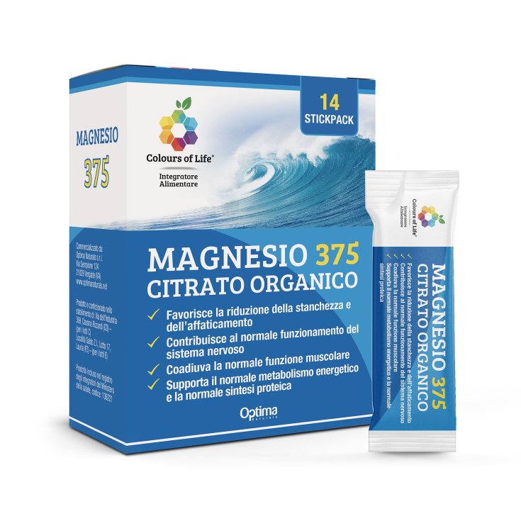 MAGNESIO 375 14STICK COLORES