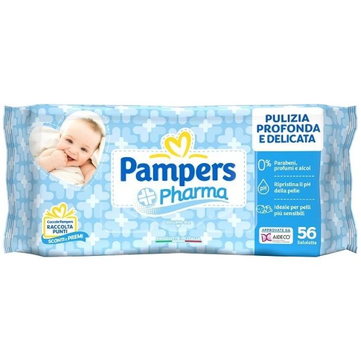 PAMPERS PHARMA TOALLITAS 56UNDS