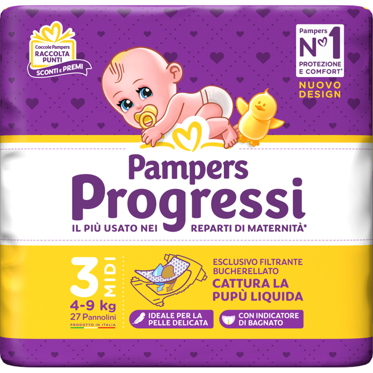 PAMPERS PROG MIDI 27UNDS