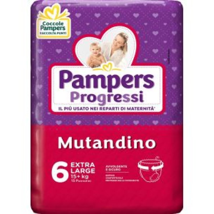 PAMPERS PROG MUT XL CP15PZS