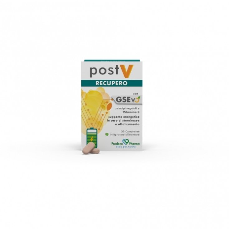 PostV Recuperación Prodeco Pharma 30 Comprimidos