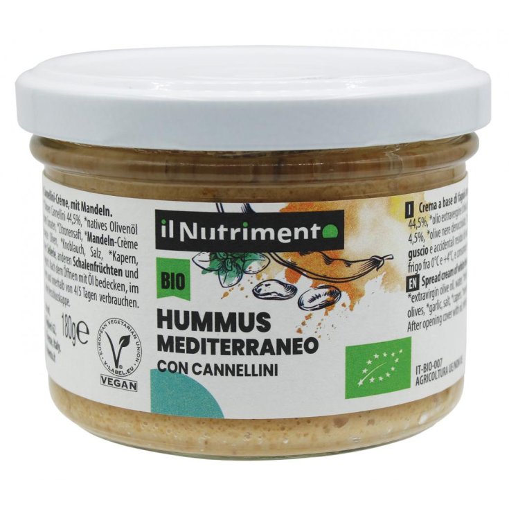 HUMMUS MEDITERRÁNEO DE NUECES 180G