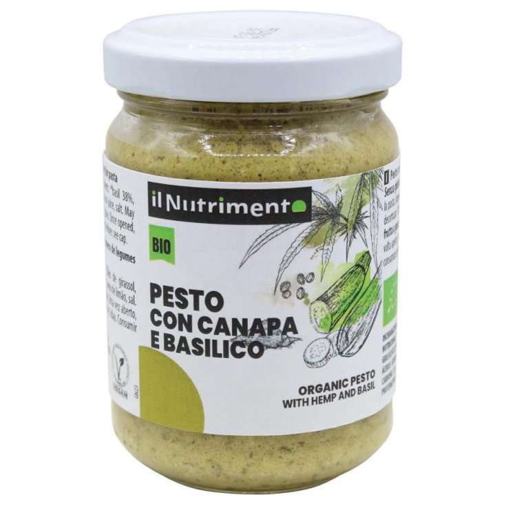 PESTO DE NUECES CÁÑAMO Y ALBAHACA