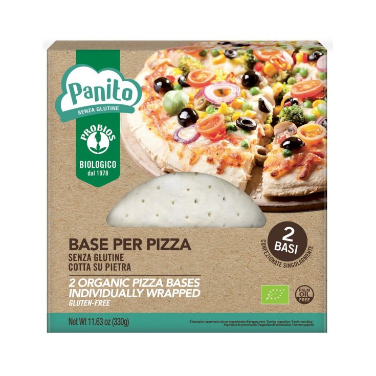 BOCADILLO BASE PIZZA SIN GLUTEN 330G