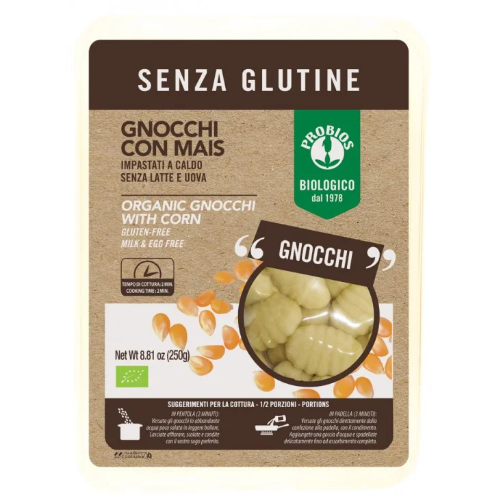 VVM GNOCCHI CON MAÍZ 250G