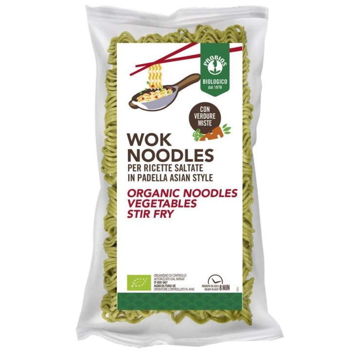 TALLARINES WOK VERDURAS ECOLÓGICAS 250G