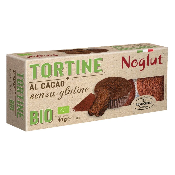 NOGLUT TORTAS DE CACAO ORGÁNICO 4UNDS