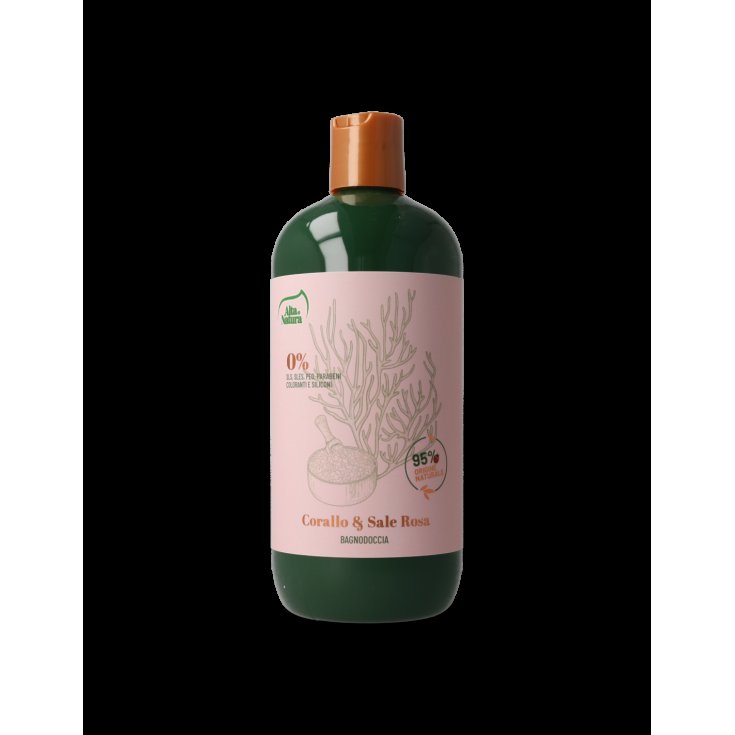 DUCHA DE BAÑO DE SAL CORAL Y ROSA