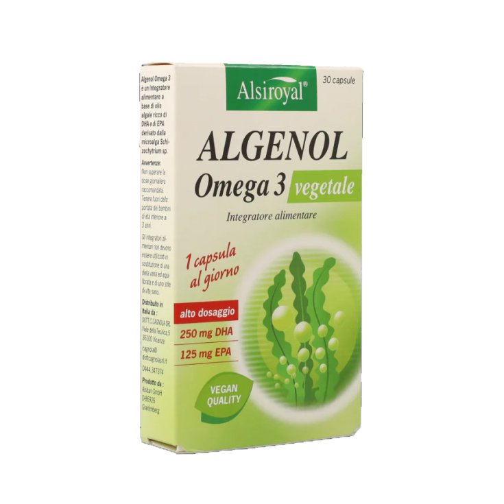ALGENOL OMEGA 3 VEGETAL 30CPS