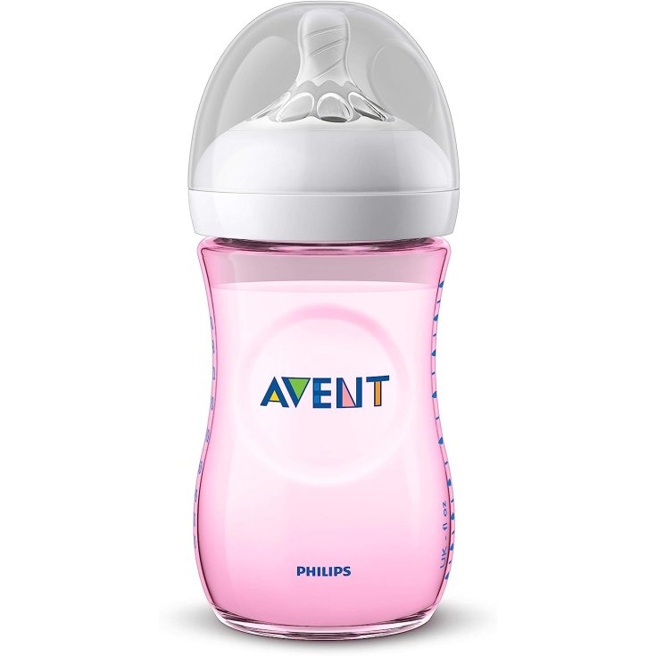 BABERO AVENT NAT 3,0 ROSA 260ML