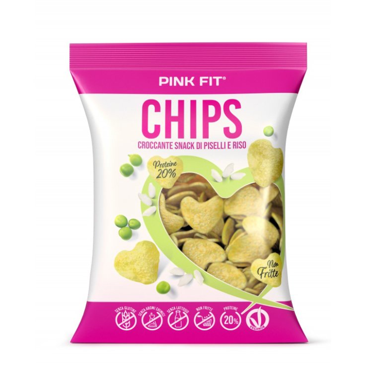 CHIPS PINK FIT ARROZ GUISANTES 25G