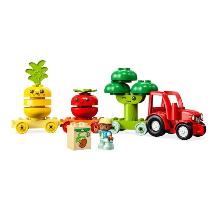 El tractor de frutas y verduras