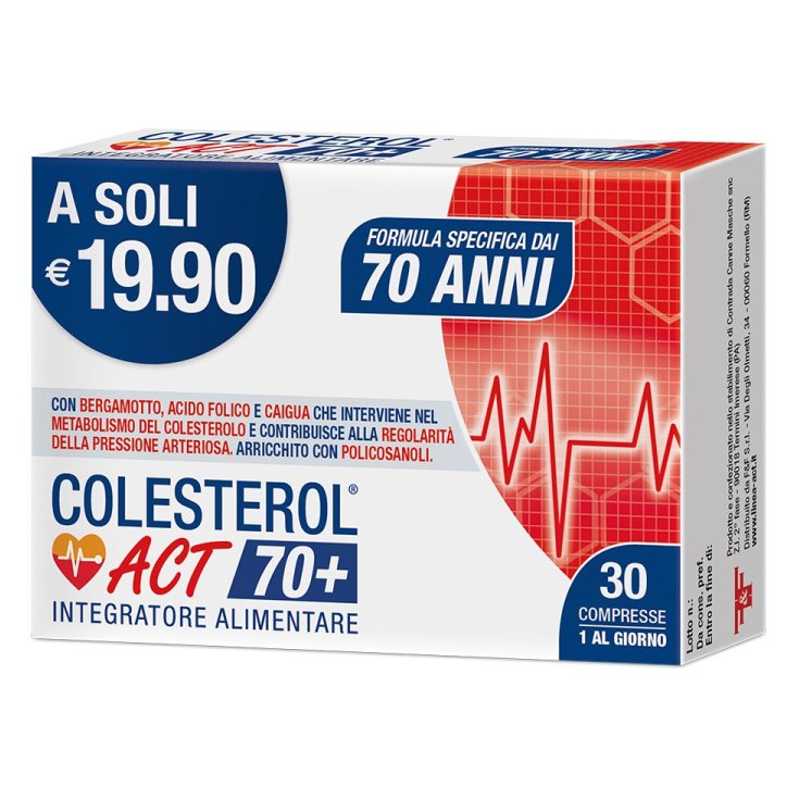 COLESTEROL ACT 70+ 30TABS