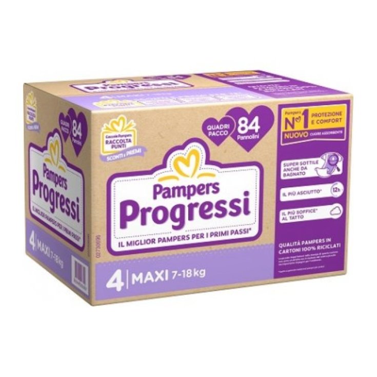 PAMPERS QU PROG MX 84PZS