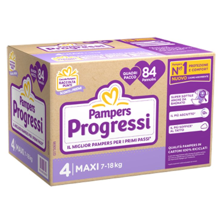 PAMPERS QU PROG MX 84PZS